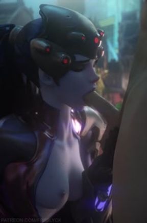 Overwatch Widowmaker blowjob - (Fpsblyck)