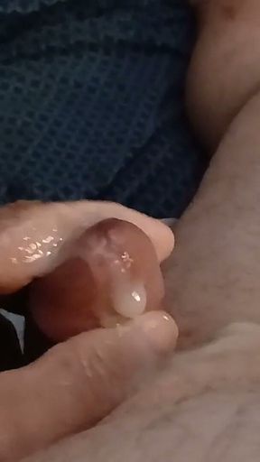 Sunday Night Cum with a Vibrator in Ass