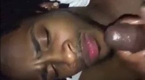 Black Amateur Takes Big Cock, Gets Facial