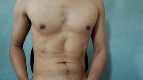 Asian boy go cum