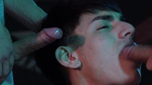 MilitaryDick: Ball Licking Buds at Night