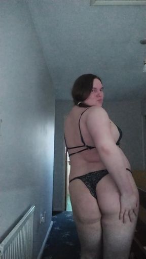 Captivating moment from "Cumming in Lingerie!"