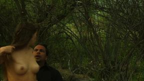 Natalia Wood Pulls His Cock From Tight Riding Pants and Rides Him Until She’s Covered in Cum