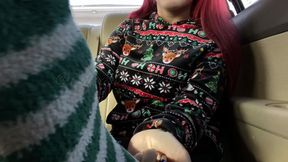 Putting my smelly fuzzy socks in your mouth after a long day of shopping