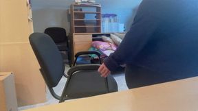 Celia Gets Stuck in an Office Chair - MOV