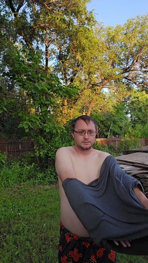 Naked in the Backyard