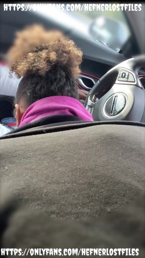 Pretty Bitch Suck My Dick on a Road Trip
