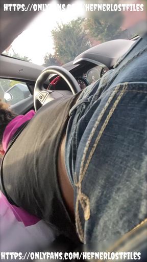 Pretty Bitch Suck My Dick on a Road Trip