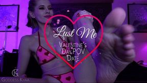 Lust Me! Valentines POV Date with Goddess Kyaa - Latex Bikini JOI Femdom POV - 4K MP4