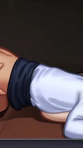 Horny Lady Boss Invites Me Her Office For Threesome Sex Summertime Saga   Clip 1