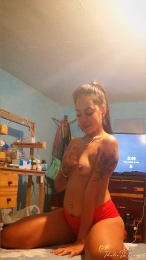 My Boyfriend Likes to Record Me While I Dance to Him Very Sensually and I End up as He Likes, That I Get Multiorgasmic