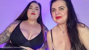 Boobs breathplay POV by me and Dominatrix Dinah