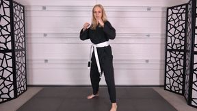 ASHLEY EARNS HER YELLOW KARATE BELT (4K)