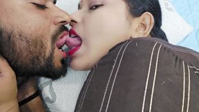 Stepsister Kissing and Boobs Suck and Romance