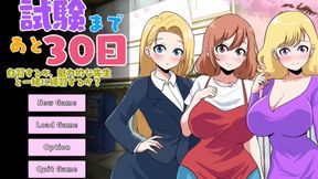 Hentai Game - Three Sexy Teachers Sex Gallery - 30 Days Left Until The Exam - Full Hentai CG