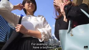 Two mature Japanese babes expose themselves, then get probed by younger friends.