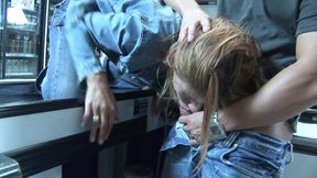 Saleswoman Is Fucked by the Boss in the Supermarket