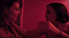 Danielle Campbell licking
