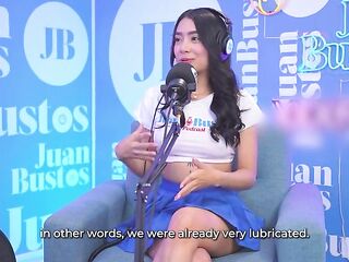 Small Colombian MayraOficial is a nympho who cums on the Sybian machine - JuanBustos Podcast