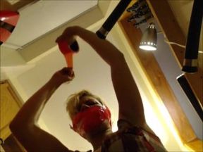 Rosalyn receives another worn panty delivery!