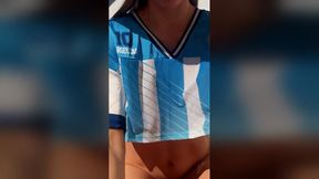 Petite Latina escort Ada Kham has big tits and ass while having sex in reverse cowgirl