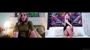 Mona Wales and Morgan Rain's video call became sexual