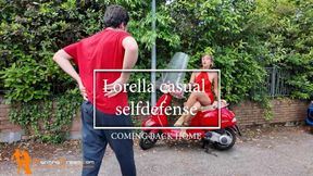 Lorella casual selfdefense coming back home