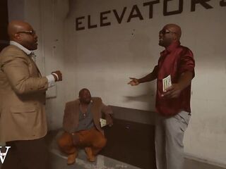 Ace Up, Foxes Wild - Retro themed Fuckfest with 4 black Dominatrix & 4 BBC Chaps