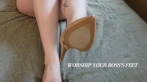 WORSHIP YOUR BOSS’S FEET - FEMDOM POV FANTASY WITH BLAIR LEBLANC