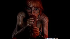 Scary Halloween Transgender Gets Her Cock Sucked By Sluts With Ass Eating