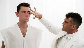 Young Mormon submissive craves strict stepdaddy discipline in forbidden church romance –