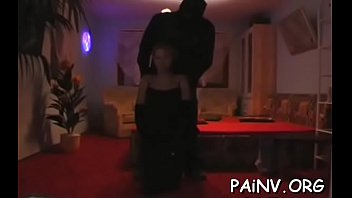 This bonded doxy up in bizarre humiliation scene