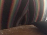 Shaking my ass in rainbow shorts(only fans and snap: babygirl00324)