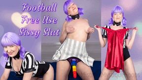 Football Free Use Sissy Slut - Sorority girls turn you into the football teams sissy sex toy! - Female Domination, Femdom POV, Strap-On, Humiliation, Make Me Bi with Mistress Mystique Hoops - MP4