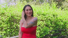 "give Me More Money and Me Without a Condom!" Sexy Colombian Showed Tits in Public Jeniferplay