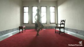 Foot Slave: White Toy Earns a Creampie on Camera