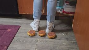 Chrissy candid sock crush