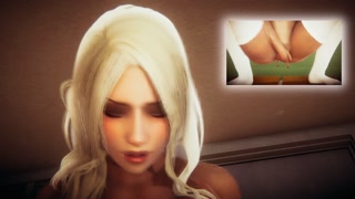 Marvel - Emma Frost masturbation - 3D Porn