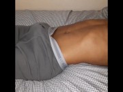 Hands Free Denial (Cum in Briefs)