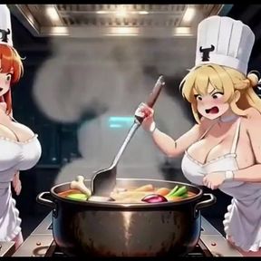 Funny Cook Video, Ai Animation