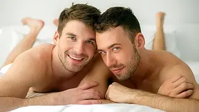 Brandon Jones Wrecks Dustin Holloways Tight Hole — Hard Deep Pounding – CockyBoys