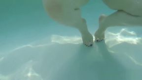 scuba pool masturbation