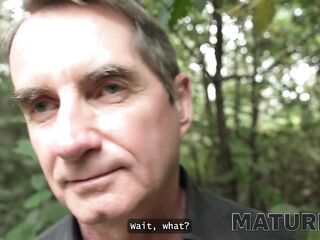 MATURE4K. Texas Patti is having wild kinky sex in the Czech woods