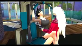 Videl Seduces Madara in Fiery Anime Training Session Turned Lustful Rendezvous
