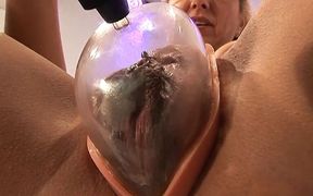 Older MILF Tries the Pussy Pump for the First Time on Herself