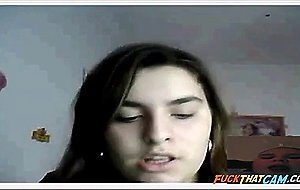 Natasha on cam shows tits.