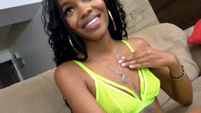 ”Sexy ebony MOMMY amateur really needed work when on audition”