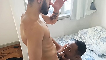 Foda a três com Erick D Sampa e Enzzo Carioca
