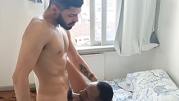 Foda a três com Erick D Sampa e Enzzo Carioca