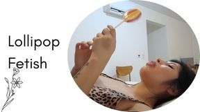 Sucking my lollipop